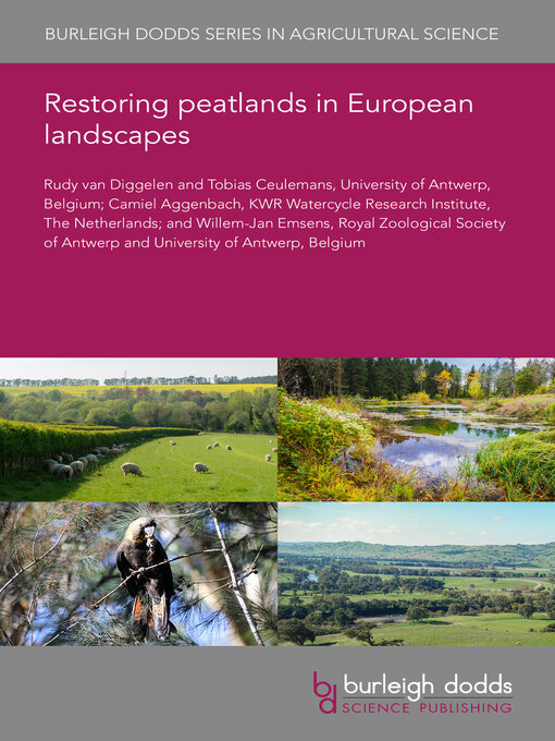 Cover image for Restoring peatlands in European landscapes